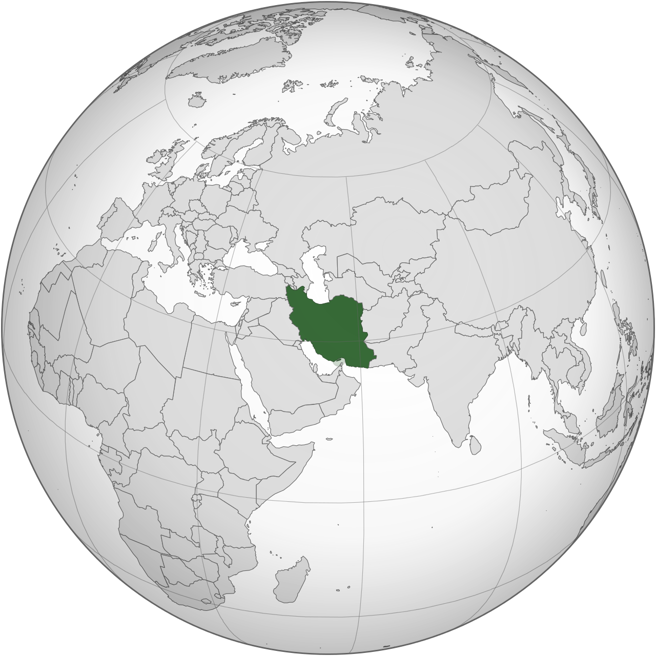 نقشه ایران و جهان