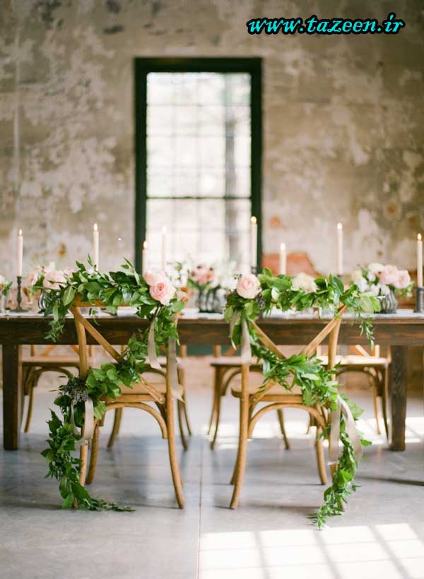 میز و صندلی عروسی