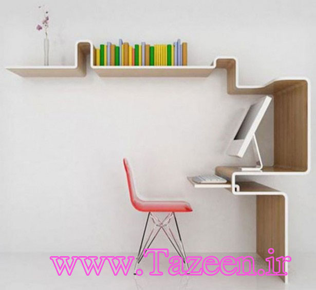 www.hom.ir Simple-Contemporary-Computer-Furniture-Design-Innovative-Ikea-Computer-Desk-615x565
