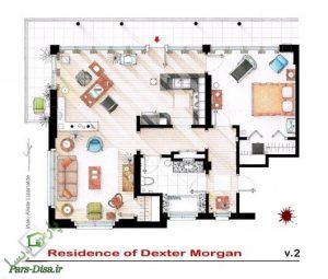 ۵۴۰۷۷۰c9c07a8070e4000012_from-friends-to-frasier-13-famous-tv-shows-rendered-in-plan_floorplan_of_dexter_morgan_s_apartment_v_2_by_nikneuk-d5set20-530x450