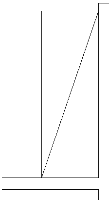 komod - علامت های موجود در پلان( جهت نقشه، کد ارتفاعی، داکت، کمد دیواری...)