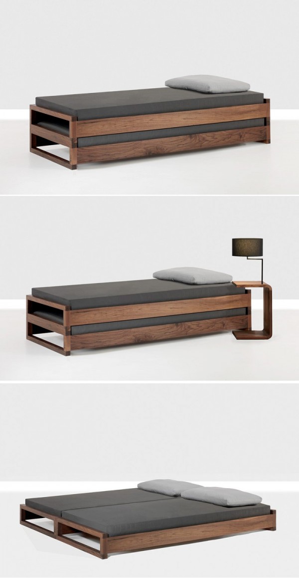   تخت خواب مناسب برای اتاق خواب های کوچک